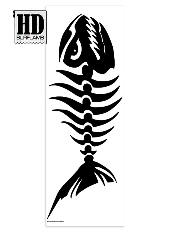 FISH STICK SURFBOARD INLAY POLYESTER & EPOXY RESINS