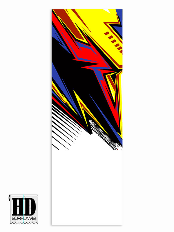 MOTOCROSS 2 SURFBOARD INLAY POLYESTER & EPOXY RESINS