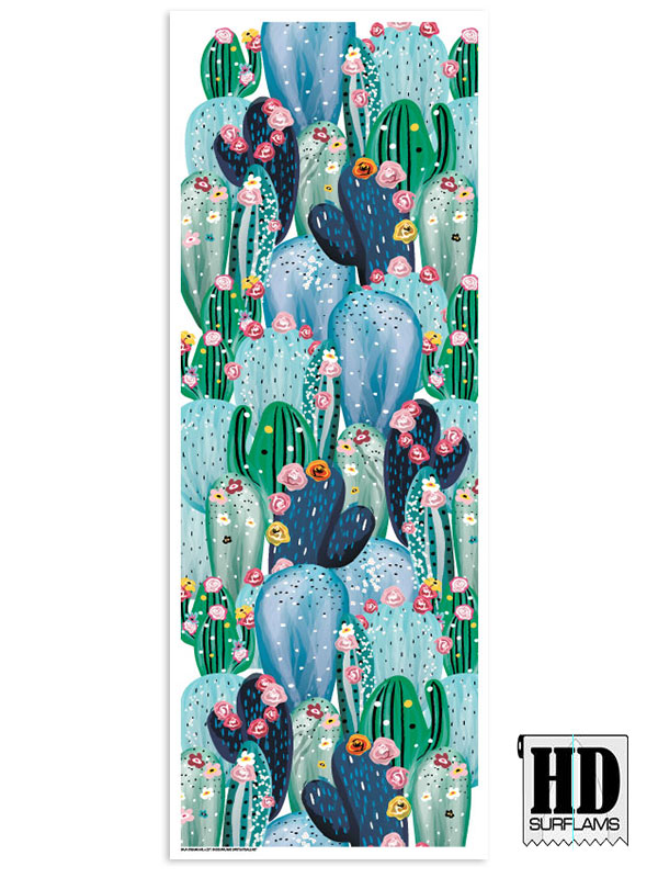 BAJA DREAMS INLAY ART PRINTED LAMINA SPECIAL FIBERCLOTH FOR SURFBOARD GLASS-IN POLY-RESIN - Image 2