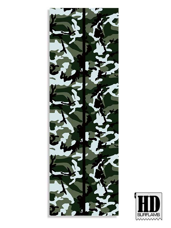 HS CAMO INLAY ART PRINTED LAMINA SPECIAL FIBERCLOTH FOR SURFBOARD GLASS-IN POLY-RESIN - Image 2