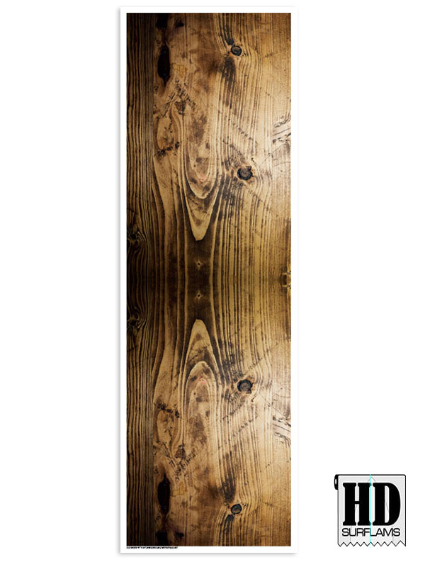 OLD WOOD INLAY ART PRINTED LAMINA SPECIAL FIBERCLOTH FOR SURFBOARD GLASS-IN POLY-RESIN - Image 2