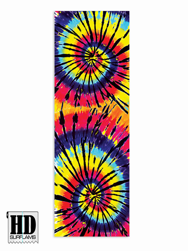RAINBOW DIE INLAY ART PRINTED LAMINA SPECIAL FIBERCLOTH FOR SURFBOARD GLASS-IN POLY-RESIN - Image 2