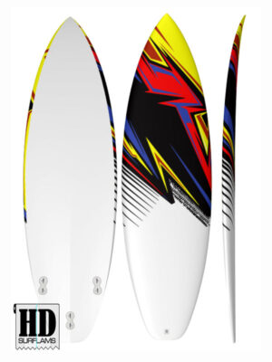 MOTOCROSS #2 INLAY ART PRINTED LAMINA SPECIAL FIBERCLOTH FOR SURFBOARD GLASS-IN POLY-RESIN